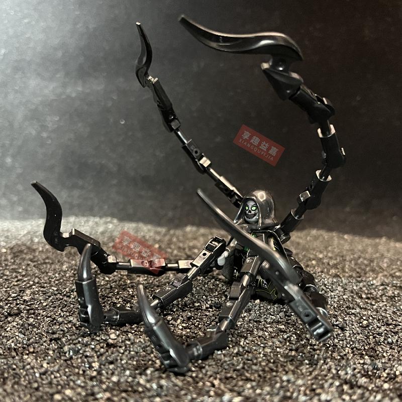 New Halloween Horror Movie Skeleton Hero Building Blocks Model Bricks Mini Action Toy Figures Toy Gift for Children