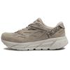 HOKA Clifton L Suede Simply Taupe Unisex Sneakers Brown Pumice-Stone 1122571-STPST
