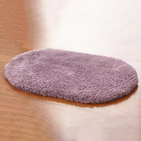Yousheng однотонный пушистый нескользящий водопоглощающий коврик для ванной комнаты и спальни