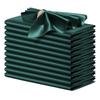 10pcs Square Silky Satin Napkin Smooth Table Napkins Dinner Napkins  For Wedding Banquet Restaurant