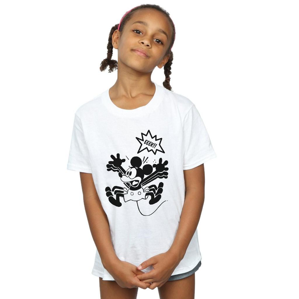 Disney Girls Mickey Mouse EEEEEK! Cotton T Shirt
