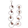 Hanging Rain Chime Metal Beautiful Sound Decorative Bell Shaped Rain Chain for Gutter Drainage