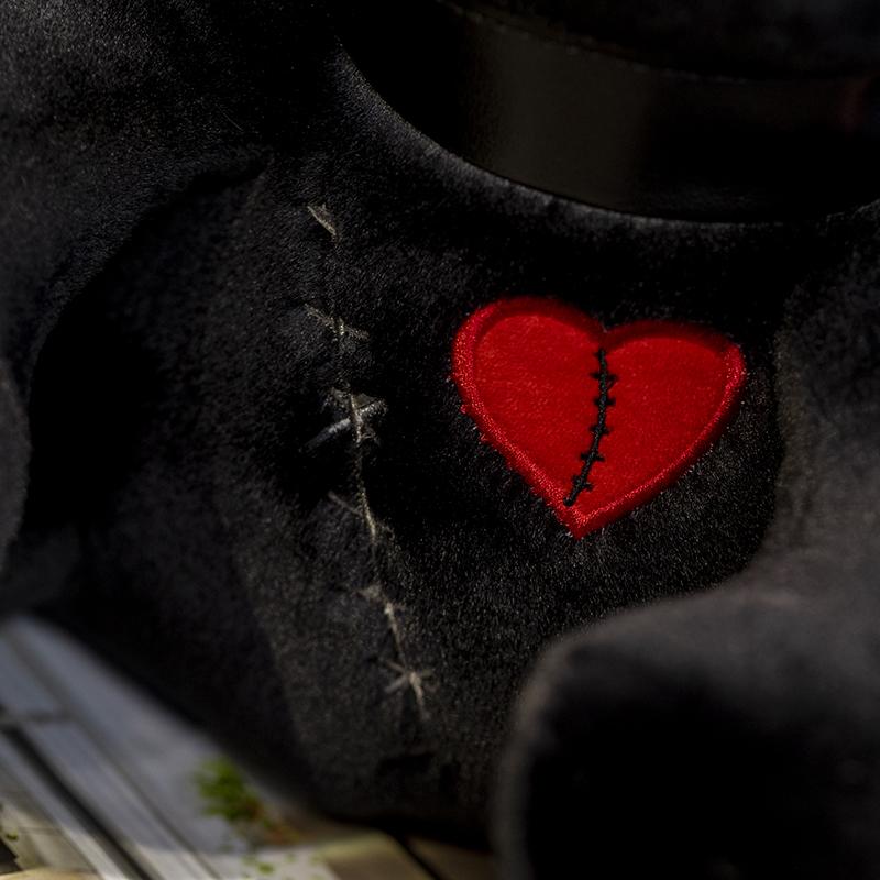 Плюшевые игрушки Reborn Cat, мягкая темная серия, готическая кукла Лолита с животными, плюшевые детские игрушки на Хэллоуин, домашний декор