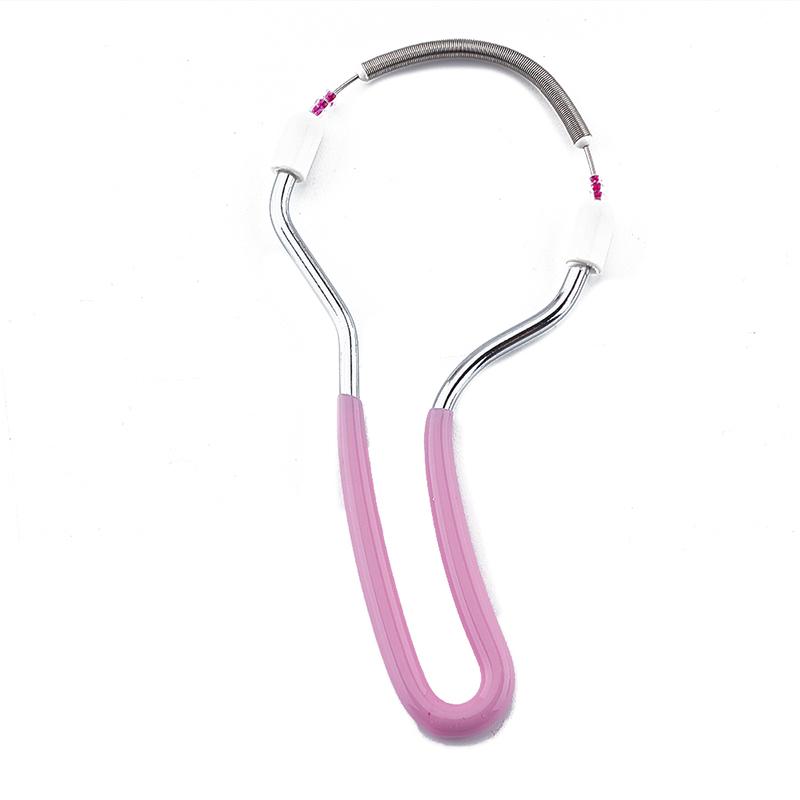 1 шт. безопасный ручной эпилятор для удаления волос на лице с пружинным валиком, косметический эпилятор