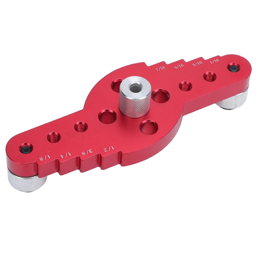 42Pcs 1 Set Woodworking Center Hole Locator Self Centering Straight Hole Drilling Positioner for Shelf Brackets