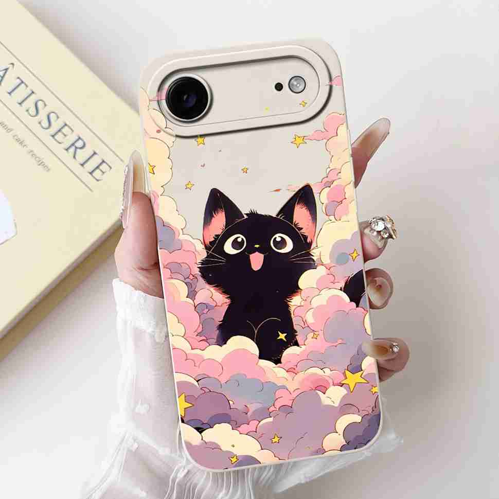 For Apple iPhone Air Case  A3260 A3516 Unique Art Painted Cover Silicone Soft Phone Case For IPhone 17 Air IPhoneAir Cover Coque