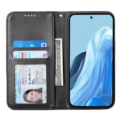 Чехол для Samsung Galaxy M35 5G из ПУ кожи с текстурой теленка и кошельком