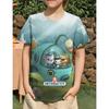 The Octonauts New Style Fun Casual and Fashionable Tee 3D Printing Children T-shirt Comic Kids Summer Boys/girls O-neck Soft Tees anime shirt Cute Top