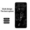 Модный дизайн с узором «Звездное небо» Чехол для телефона Для Redmi Note 14 13 12 11 Pro Plus S 5G 14C A3 Мягкий черный чехол для телефона