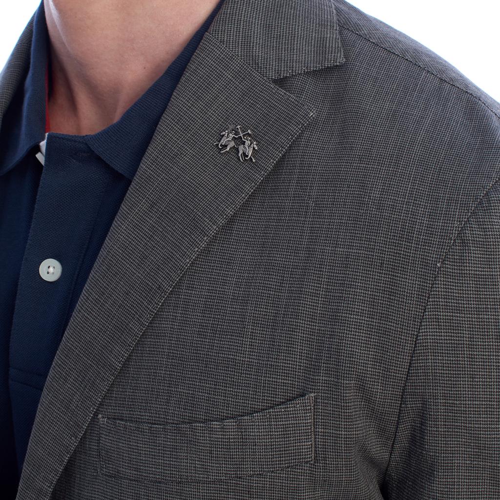 Мужской пиджак прямого кроя с длинным рукавом PMJA03-TL219