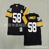 Pittsburgh Steelers Retro NFL Football Jersey Men Cotton Team Sport Uniform Fan Wear