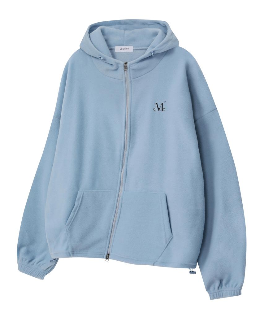 Mucent Snowing Fleece Two-Way Zip-Up Hoodie Unisex (3 Colors)