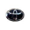 FAJC5 1PC 3D crystal car logo badges car Front grille sign 160mm for Toyota Highlander Camry RAV4 CHR Avalon hybrid car accessories
