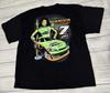 Винтажная футболка Y2K с графическим принтом Danica Patrick Go Daddy NASCAR Размер 2XL Двусторонняя