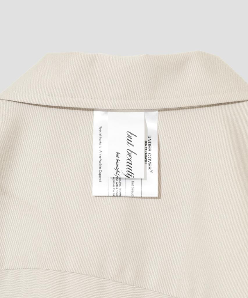 DICKIES X Undercover Short Sleeve Work Shirt Stone