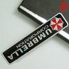 3D Aluminum Alloy Umbrella Corporation Resident Evil Decals Decorations Badge