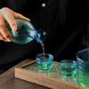 GLASKEY для саке Холодное саке 1 310 мл 4 саке и 1 холодное саке Изготовленный из этого токкури идеально подходит как для холодного, так и для горячего. Идеальный или подарок на день рождения