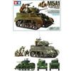 Tamiya 1/35 США. Light M5A1 Hedgehog Pursuit Operation Set Model Kit NEW