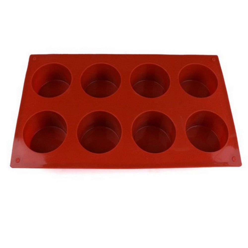 6-Cavity Small Dim Sum Mould Round Soap Mould Professional Cake Mould Baking Tool Home Baking