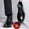 Men's 3cm/6cm/8cm Height Increase Comfortable Oxford Dress Leather Shoes Formal Business Wedding Groom Shoes for Spring Autumn