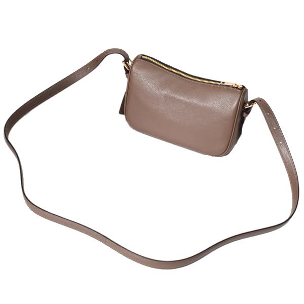 Coach Pebble Leather Bag with Kaylee Logo, 3-Way, Crossbody, Shoulder, Clutch, and Handbag, Dark Stone, CY707 [Used]