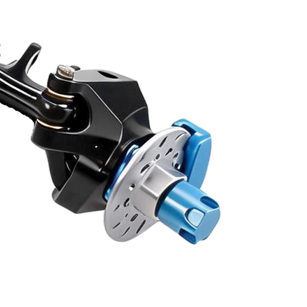 1/24 SCX24 Aluminum Front Rear Straight Axle With Hydraulic Steering Link for SCX24 Deadbolt 90081 C10 JEEP Gladiator