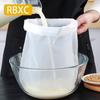 Нейлоновые фильтр-мешки RBXC, сито для растительного молока, сито для слива чая, сетчатый фильтр, кухонные гаджеты для дома, продукты питания, сыр, сито для меда