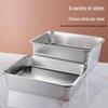 Rectangular Stone Draining Tray & Solid Basin Set
