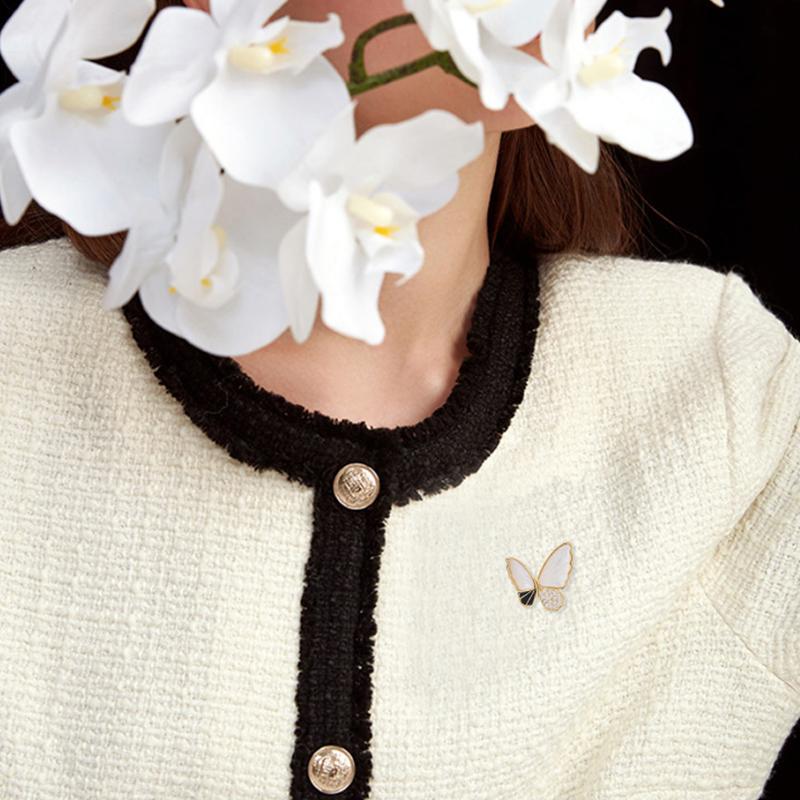 Senior Brooches Flower Leaf Brooch Pins for Women Suit Pendant Fashion Brooches Jewelry