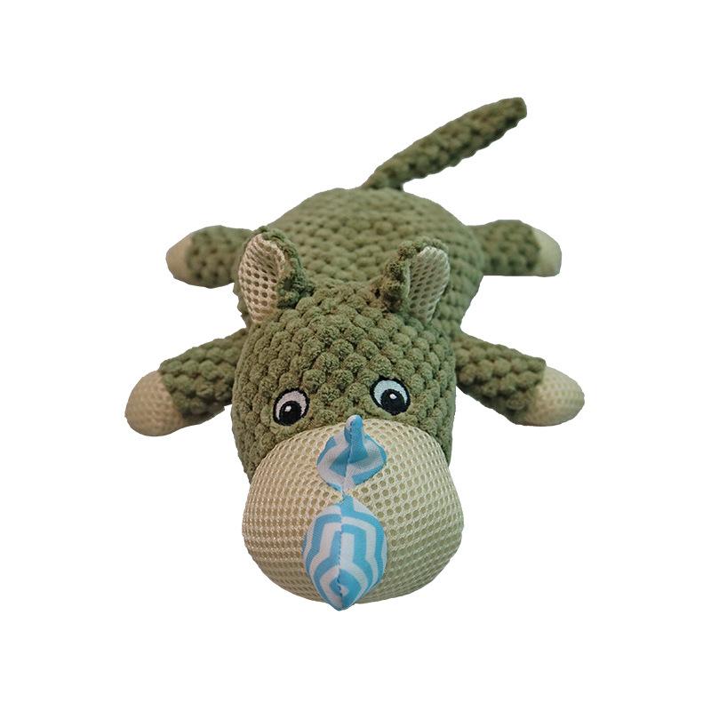 Игрушка для домашних собак для крупных собак, милая плюшевая пищалка, мягкие игрушки из флиса, прочная жевательная, милая мягкая игрушка, игрушка для зубов питомца, аксессуары для собак