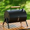 Portable Grill Multifunction Ironwork Camping BBQ Grill Dual Purpose Charcoal Fire Barbecue Grill Barbecue Supplies