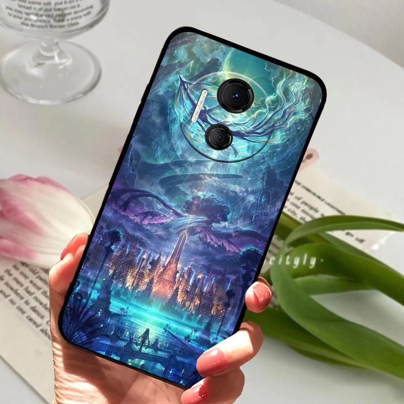 Чехол для DOOGEE X97 Pro Ударопрочный Мягкий ТПУ Силиконовый Чехол для Телефона Для DOOGEE X97 Pro Funda X 97 Pro X97Pro Capa Кошка Волк Мультяшный