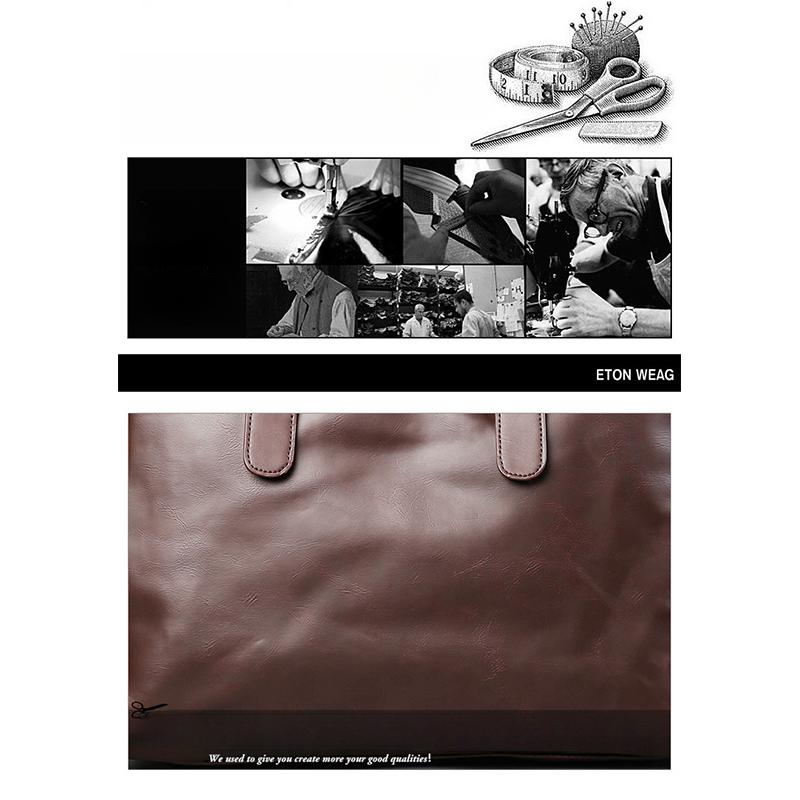 Мужские сумки, кожаные портфели большой вместимости, мужские повседневные сумки-мессенджеры, сумки через плечо в стиле ретро, деловые компьютерные сумки