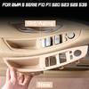 For Bmw 5 Series F10 F11 F18 Door Inner Handle Left Front Door Interior Door Panel Driver'S Seat Button Switch Frame Storage Box