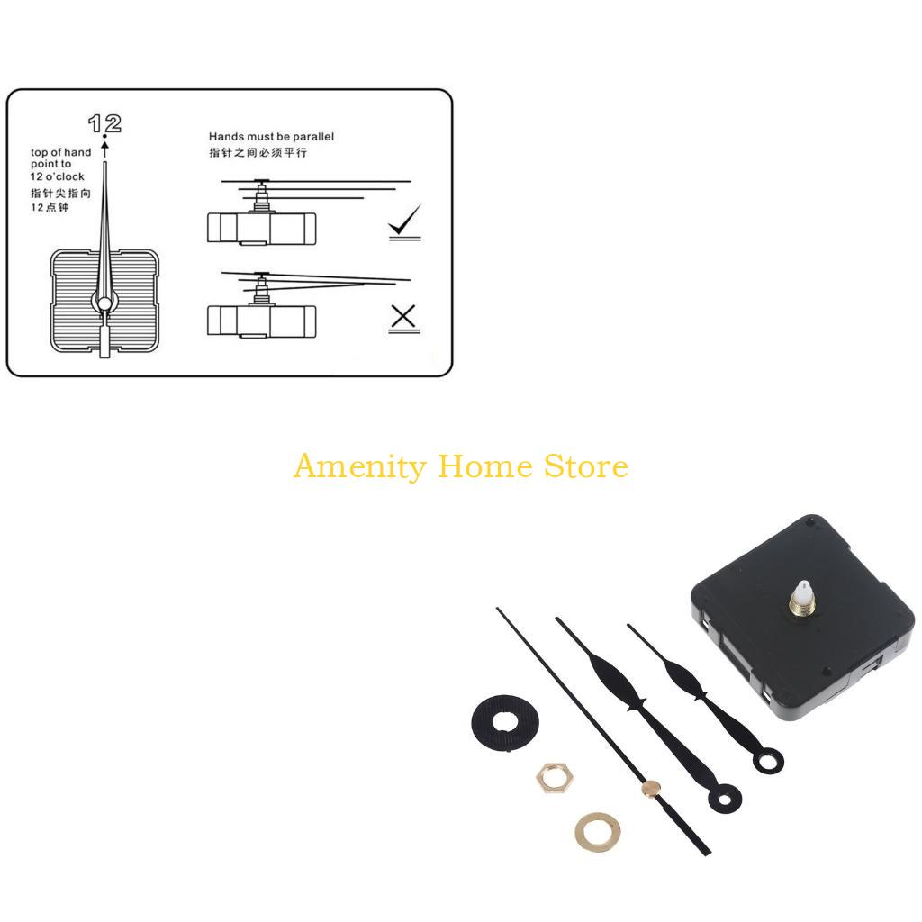 F26C High Torquee Quartzs Wall Clock Mechanism Featurings Long Shafts for Easy Installation Use