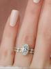 925 Sterling Silver Luxury Oval Round Marquise Zircon Stackable Set Ring For Women Anniversary Fashion High Quality Fine Jewelry