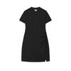 Original Split Goddess Dress Fashion Casual Simple Slim Short Sleeve Dress Women Dresses Black F51W529313F-BK