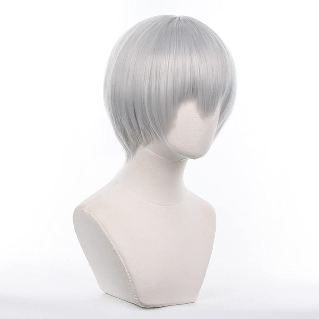 Nier: Automata YoRHa No.9 Type S Cosplay Wig, Heat Resistant, Costume Accessory, Perfect for Parties and Events, Includes Wig Net