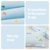 1 Pc Cotton 200TC Twill Euro Size Pillowcase 40 x 60 cm floral Print Pillowcover with Envelope Closure,without core