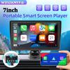 CarPlay Android Auto Car Radio Multimedia Video Player 7inch Portable Touch Screen With AUX For Rear View Camera 32G TF Card