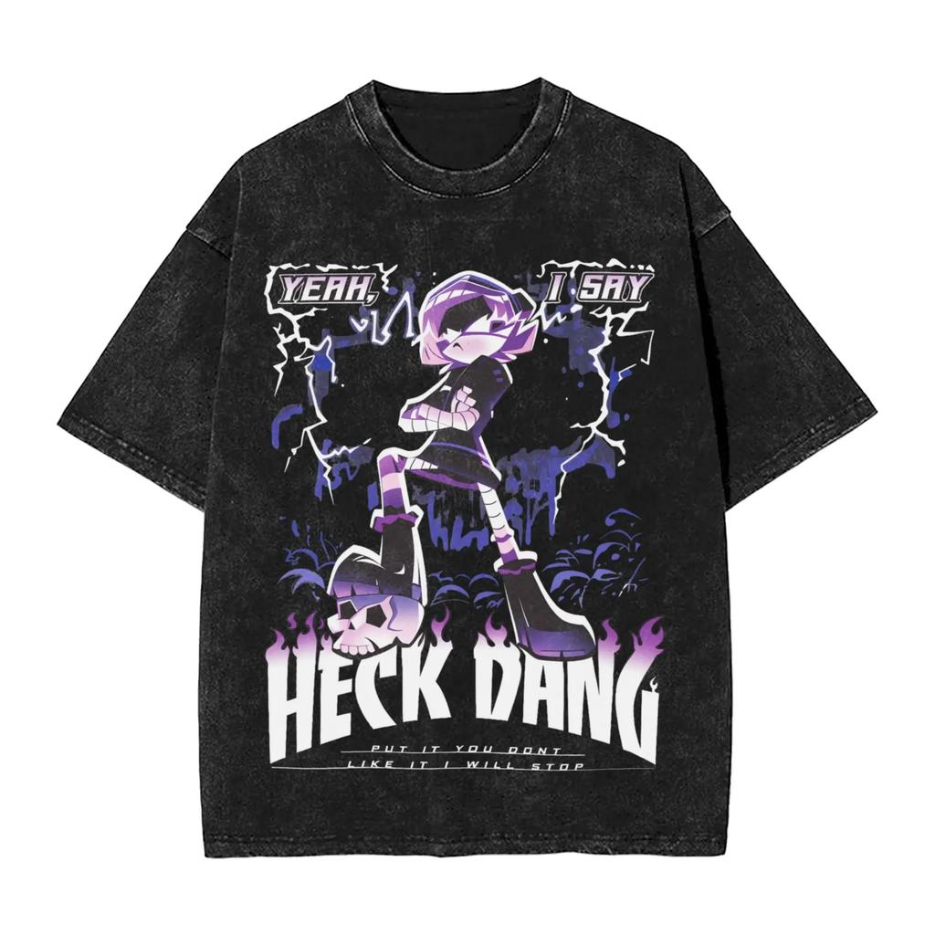 Murder Drones TShirt Summer YK Classic T Shirts Cotton Hipster Tee Shirt Short Highend Luxury hot product Washed Retro Unisex