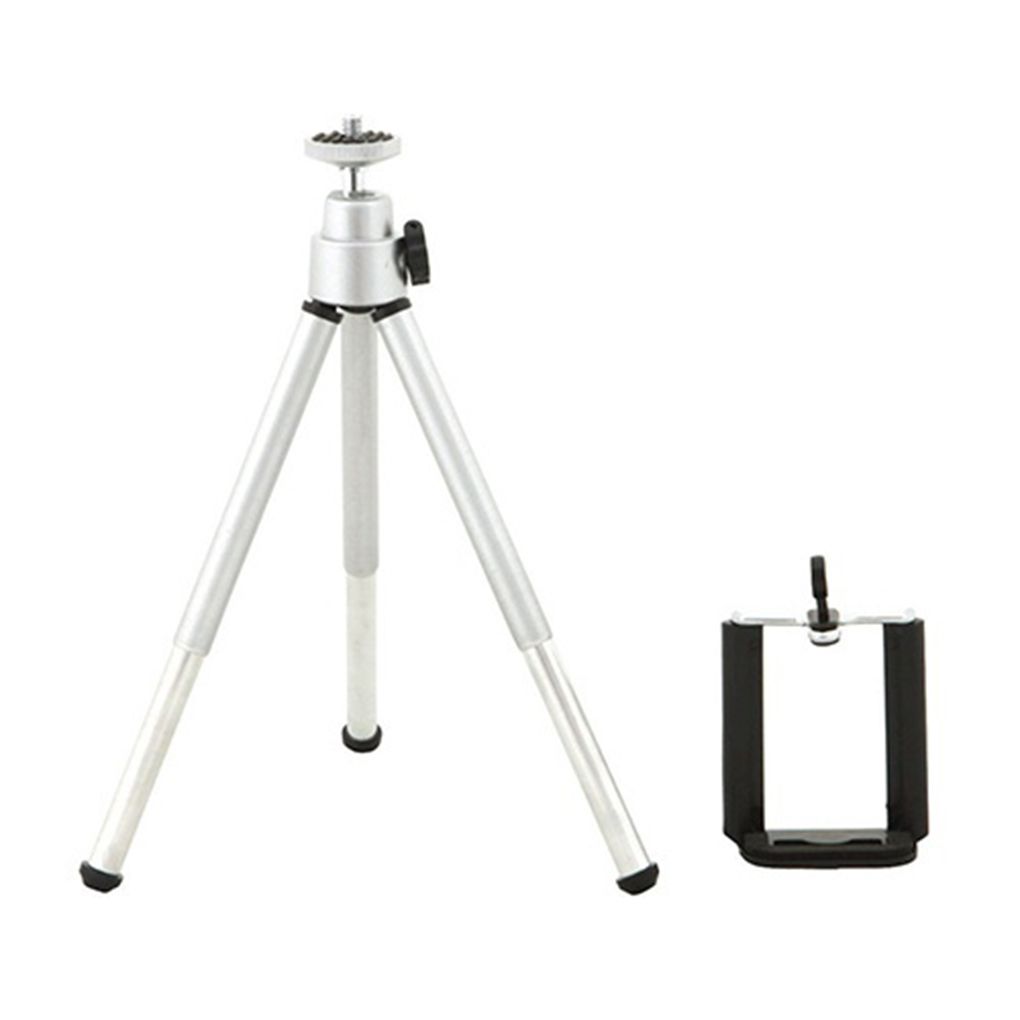 Portable Digital Products Tripod Aluminum Handle Universal Mobile Phone Holder