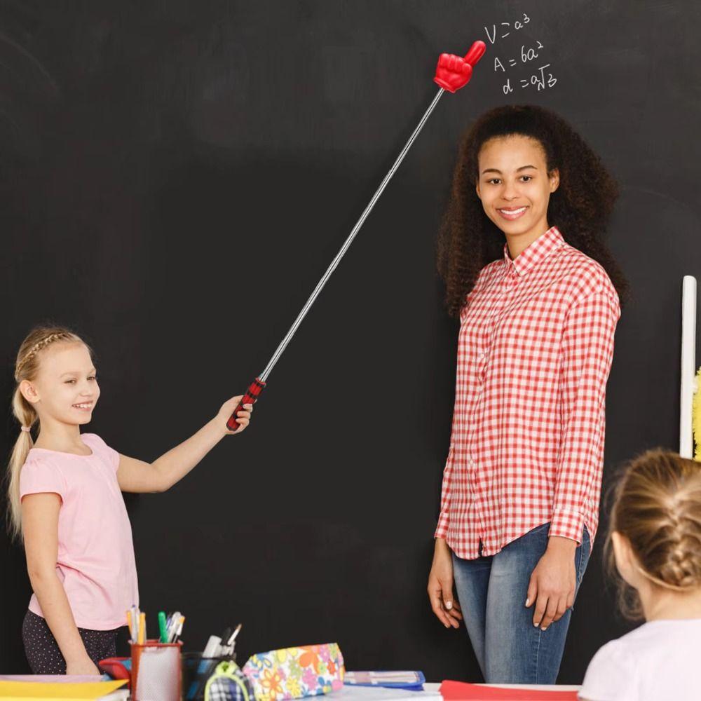 Reading Sticks Classroom Stick Supplies Finger Design Whiteboard Hand Pointer Teaching Tools