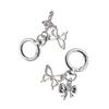 Elegant Butterfly Bows Shaped Keyring Versatile Fashion Accessory for Women Bag Pendant Phone Charm and Keychain