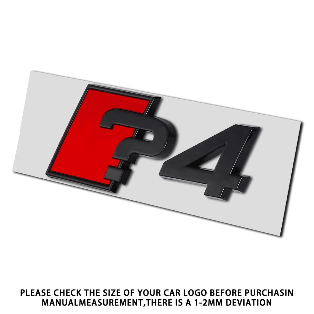 Car Body Rear Trunk Emblem Sticker Letters Auto Tail Badge Decals For Audi A3 A4 A5 A6 A7 A8 Q3 A4L A6L A8L B8 B9 8V QUATTRO RS3