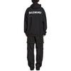 Balenciaga Свободный худи с принтом логотипа 578135TOVO61070