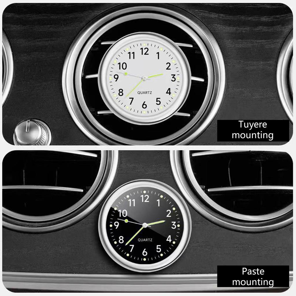 Модернизированные часы для приборной панели автомобиля Удобные автомобильные часы Простые в использовании автомобильные часы с зажимом Простая установка для салона