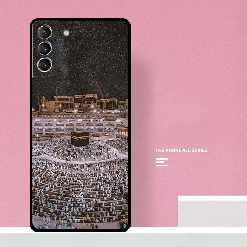 Чехол для телефона с изображением мусульманских паломников в Мекке Для Samsung Galaxy S25 S26 Ultra S20 S21 S22 S23 S24 Plus S10 S25 FE Чехол Coque