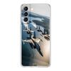 Чехол для телефона Samsung Galaxy S25 S24 S23 FE S22 Ultra S20 S21 5G S10 Plus S10E Мягкий прозрачный чехол Самолет Вертолет Аэроплан