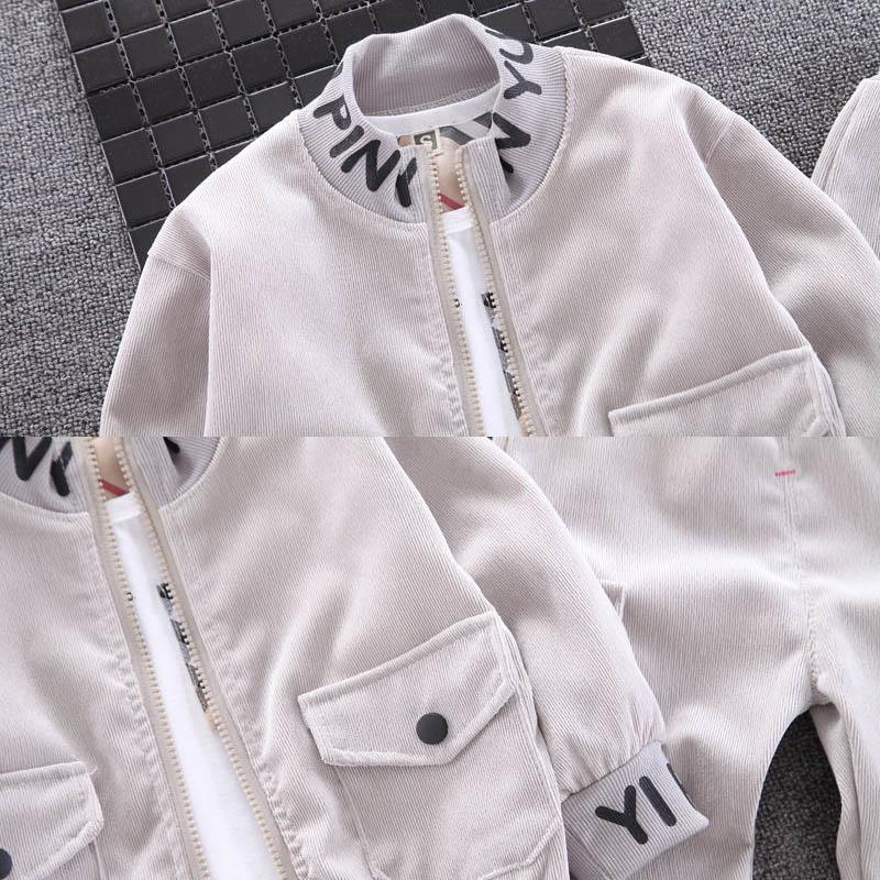 Boys' Spring Clothing Suits Western Style Children's Spring Children's Clothing Two-piece Set Year Old Baby Handsome Baby Clothes